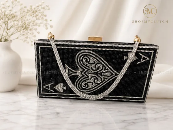 Black_Ace_Of_Spades_Crystal_Embellished_Evening_Clutch_With_Chain_Strap