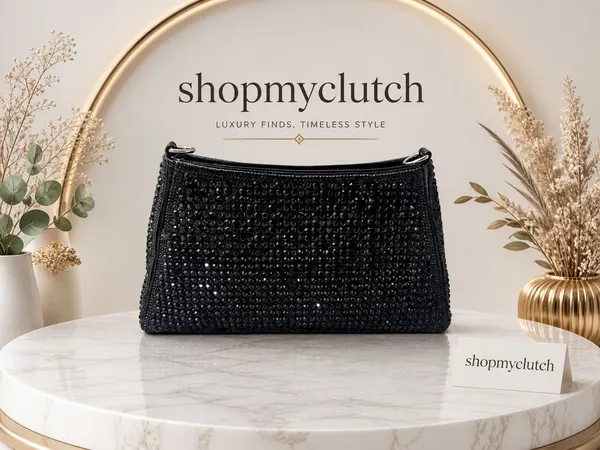 Sparkling_Black_Sequin_Clutch_Bag_With_Detachable_Handle