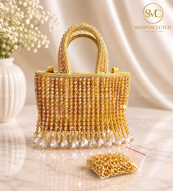 Golden_Cascade_Crystel_Mini_Tote