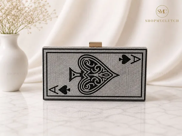 Silver_Crystal_Embellished_Rhinestone_Ace_Of_Spades_Playing_Card_Clutch