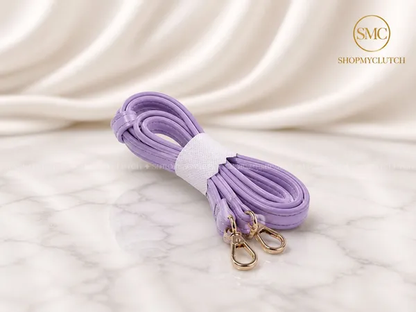 Pastel_Lavender_Bow_Shoulder_Bag_With_Strap