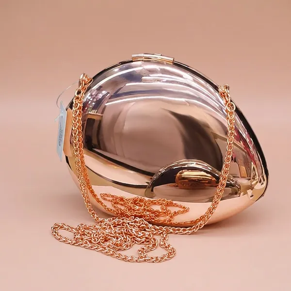 Rose_Gold_Metallic_Clutch_Purse_With_Chain_Strap