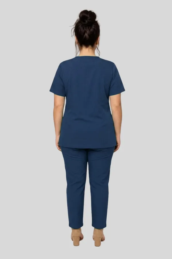 Professional_Navy_Blue_Medical_Scrub_Set_V_Neck_Top_&_Pants