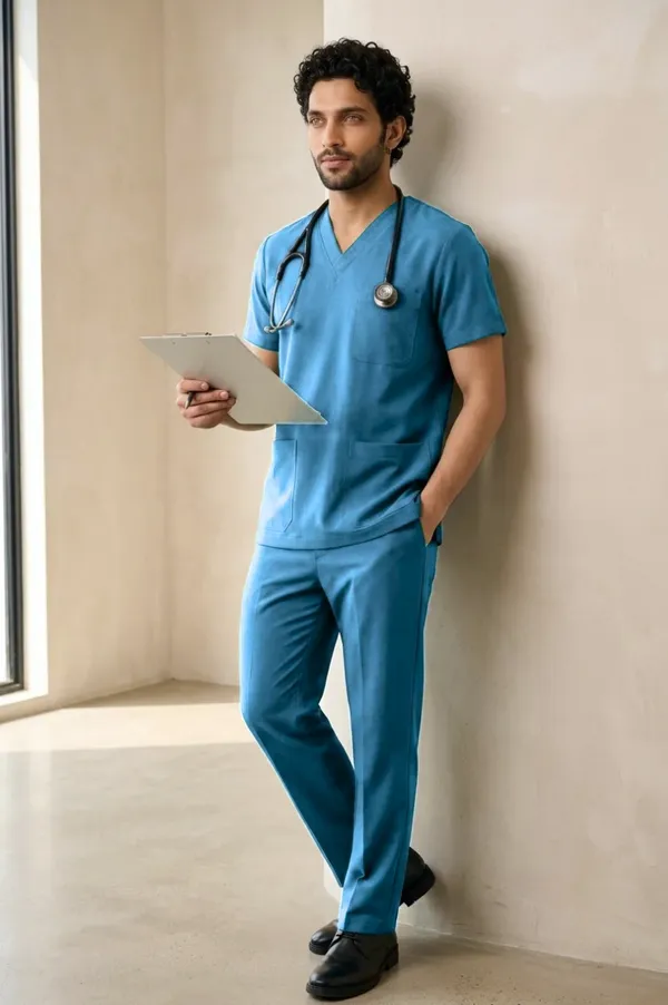 Sky_Blue_Regular_Scrub_Suit_For_Men