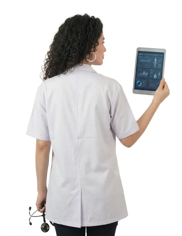 Half_Sleeve_White_Lab_Coat