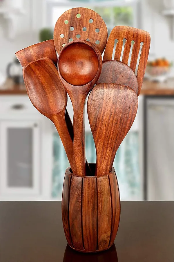 Bharatwoods_Premium_Wooden_Kitchen_Utensil_Set_|_7-Piece_Handcrafted_Cooking_Spoon_Set_|_Sheesham_Wood
