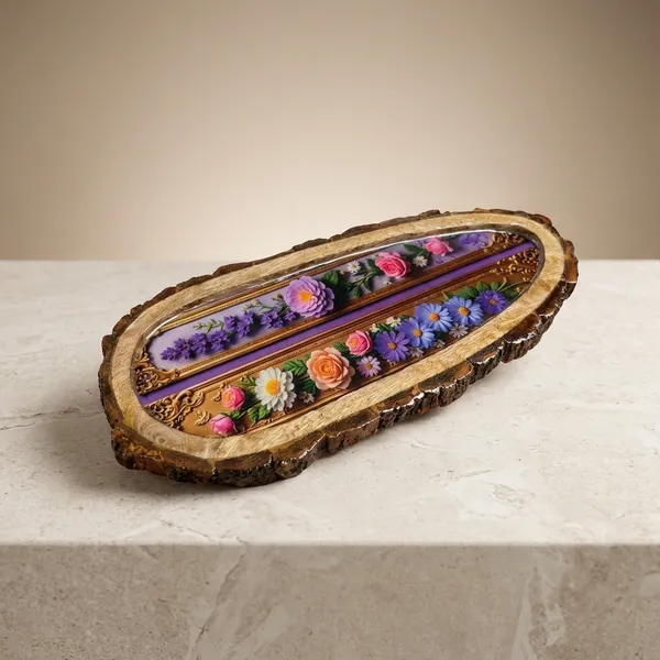 Handcrafted_Floral_Wood_Serving_Tray_-_Decorative_Resin_Art_With_Natural_Bark_Edge