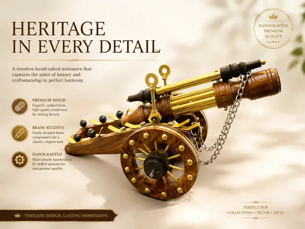 Handcrafted_Wooden_Vintage_Royal_Folding_Cannon_Showpiece_With_Brass_Accents_-_Large