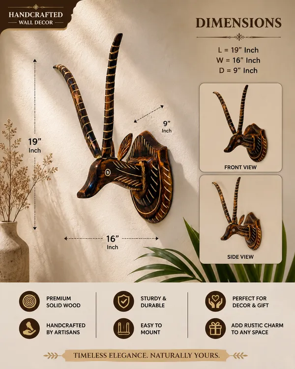 Handcrafted_Wooden_Deer_Head_Wall_Mount_Showpiece_For_Wall_Decoration_-_Medium