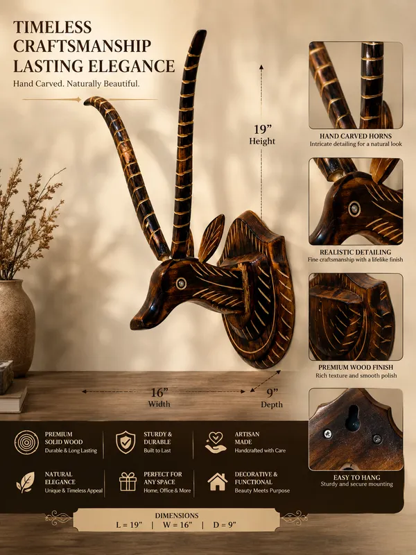 Handcrafted_Wooden_Deer_Head_Wall_Mount_Showpiece_For_Wall_Decoration_-_Medium