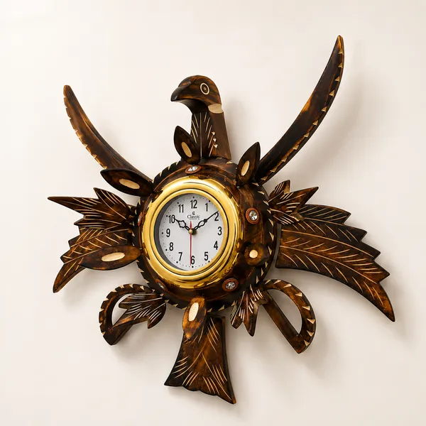 Handmade_Wooden_Eagle_Wall_Clock_|_Luxury_Decorative_Bird_Wall_Clock_|_Rustic_Wooden_Home_Decor