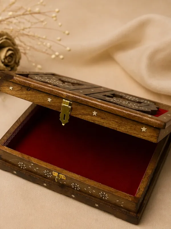 Wooden_Rehal_Box_–_Foldable_Holy_Book_Stand_Storage_Box_for_Quran,_Ramayan,_Bible,_Gita,_Guru_Granth_Sahib_–_Intricately_Carved,_Antique_Finish,_Ideal_Gift_&_Decor_(Brass_Inlay_Design)