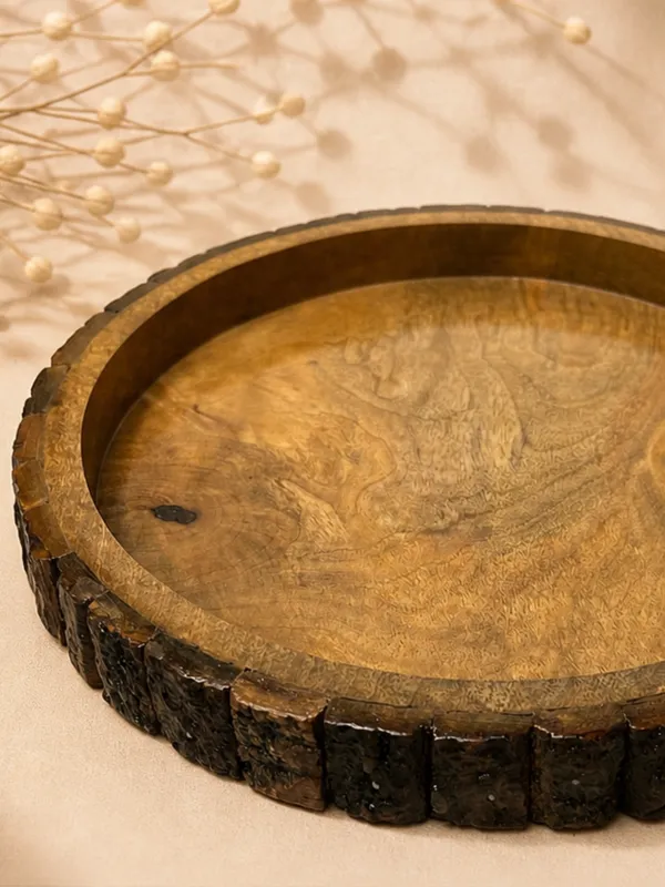 Handcrafted_Wooden_Tray_for_Decoration,_Dining_Room_Table_Wooden_Tray_for_Serving,_Dining_Table_Organizer,_Serving_Tray,_Centre_Table_Decor_for_Home_Kitchen_(Bakkal_Tray),_Round