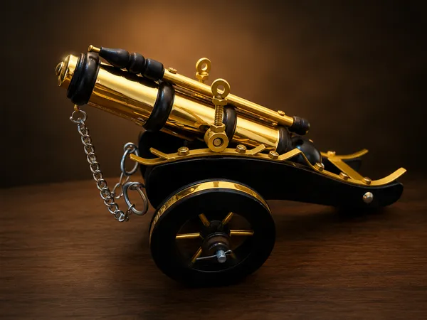 Handcrafted_Wooden_Vintage_Royal_Folding_Cannon_Showpiece_With_Brass_Accents_-_Medium