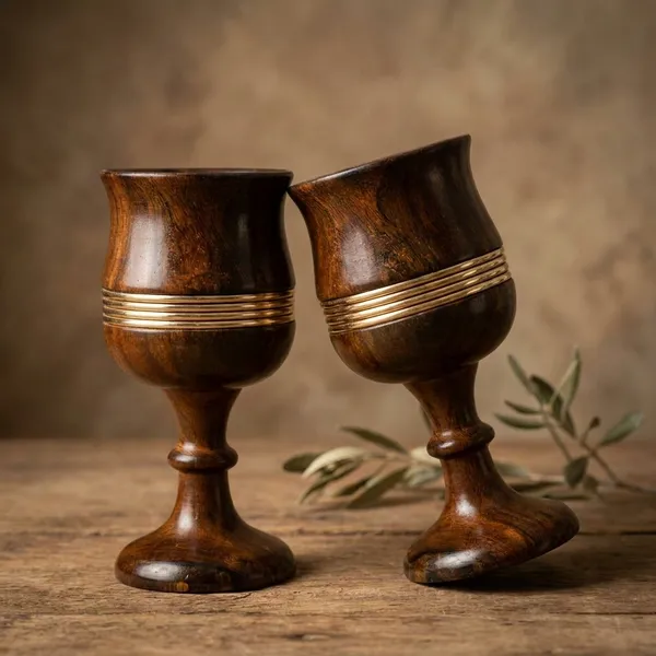 Handcrafted_Wooden_Goblet_With_Brass_Accent_Pack_Of_2