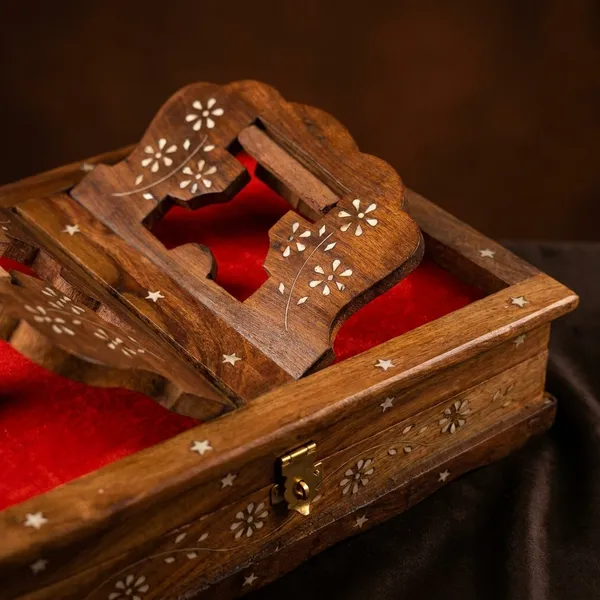 Wooden_Rehal_Box_–_Foldable_Holy_Book_Stand_Storage_Box_for_Quran,_Ramayan,_Bible,_Gita,_Guru_Granth_Sahib_–_Intricately_Carved,_Antique_Finish,_Ideal_Gift_&_Decor_(Brass_Inlay_Design)