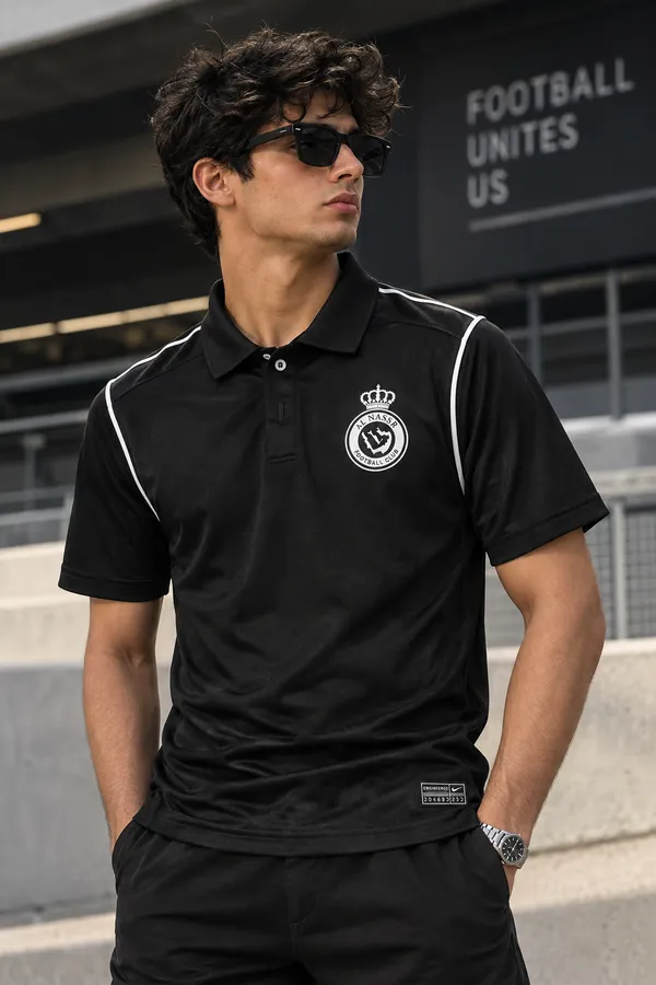 Al_Nassar_Black_Polo_Shirt