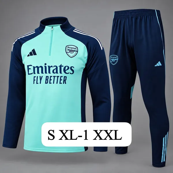 Arsenal_25/26_Half-Zip_Dark_Blue_Tracksuit