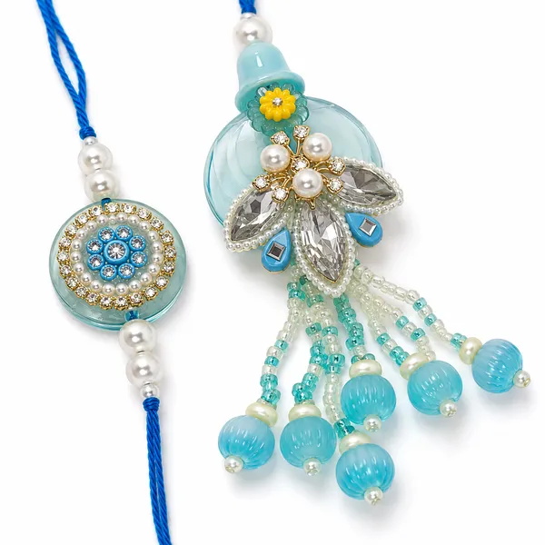 Aqua_Bloom_Pearl_Couple_Rakhi_Set