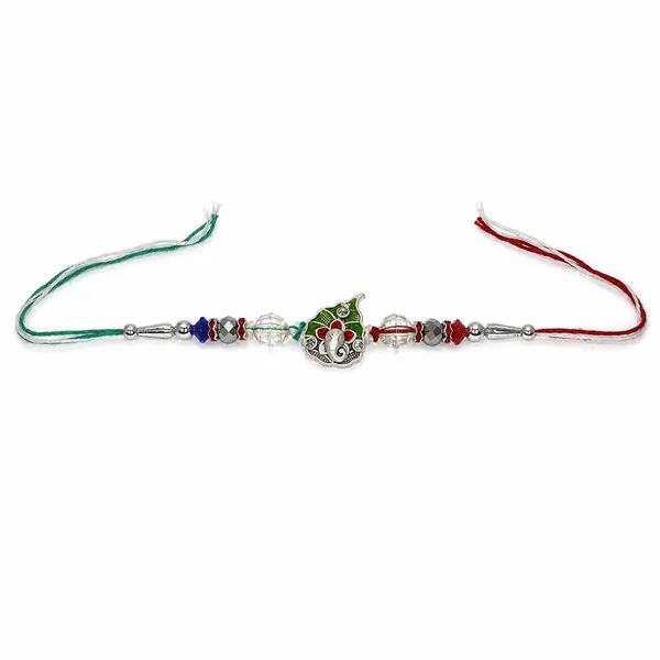 Ganesha_Blessings_Multicolor_Rakhi