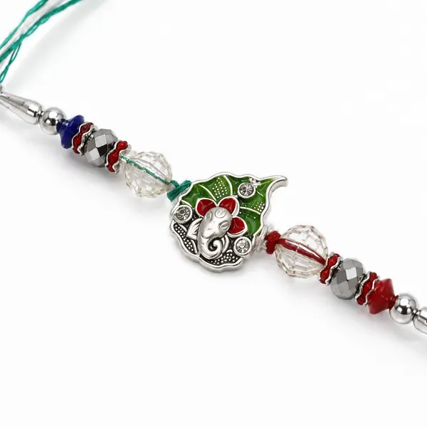 Ganesha_Blessings_Multicolor_Rakhi