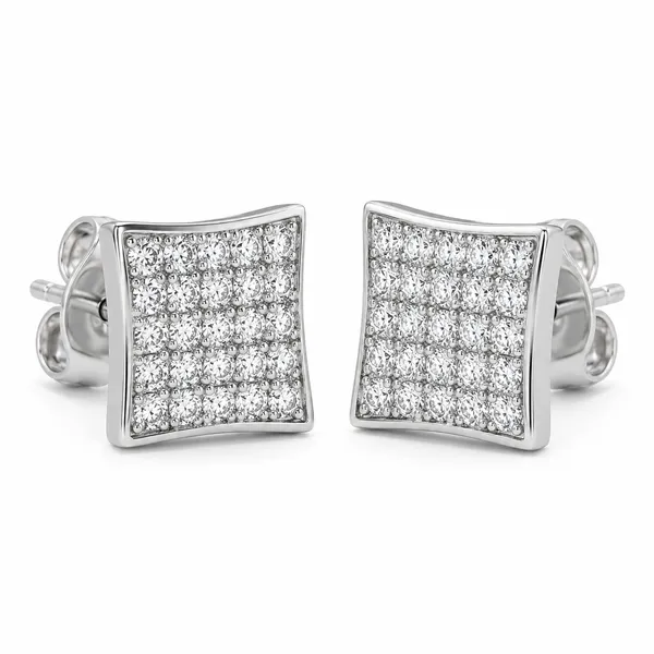 Silver_Demi_Fine_Stud_Earrings_For_Men