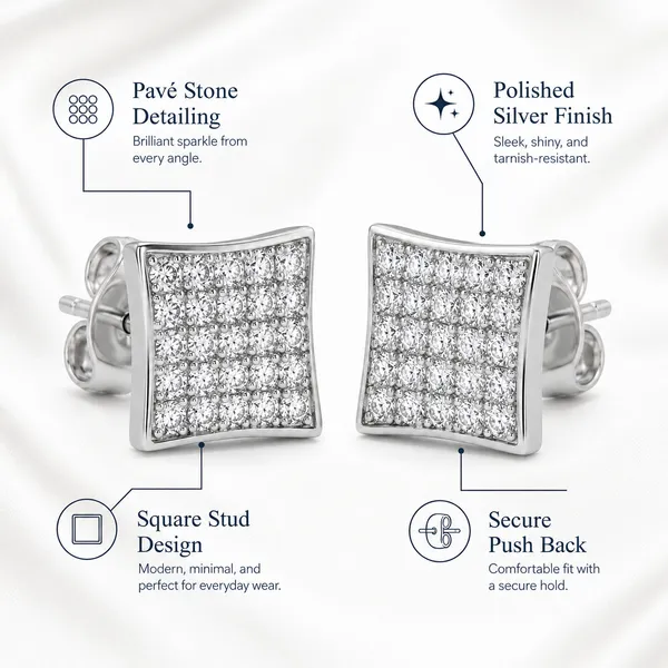 Silver_Demi_Fine_Stud_Earrings_For_Men