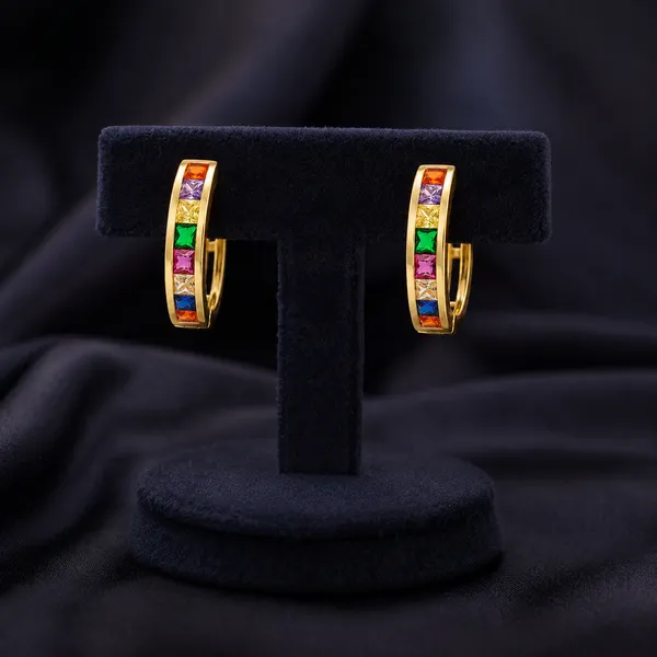 Multicolor_Demi_Fine_Huggie_Hoop_Earrings_For_Women