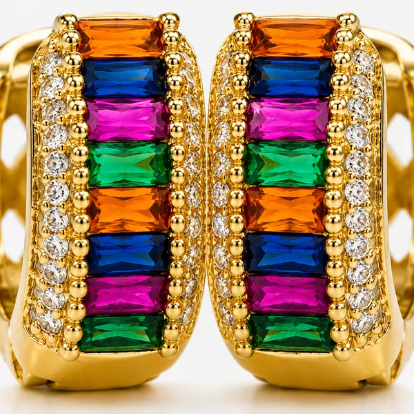 Multicolor_Demi_Fine_Huggie_Hoop_Earrings_For_Women