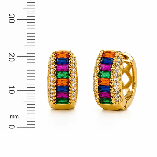 Multicolor_Demi_Fine_Huggie_Hoop_Earrings_For_Women