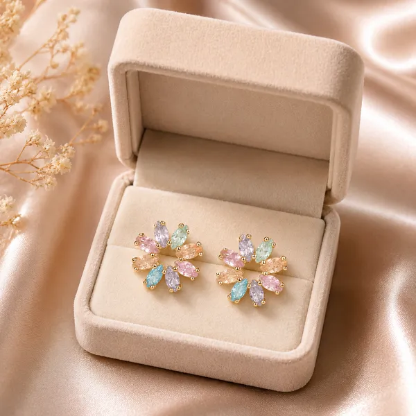 Multicolor_Demi_Fine_Stud_Earrings_For_Women