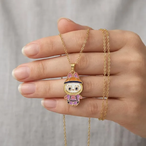 Multicolor_Demi_Fine_Pendant_Necklace_For_Kids