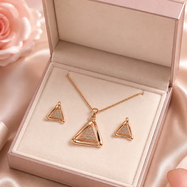 Gold_&_White_Demi_Fine_Jewelry_Set_For_Women