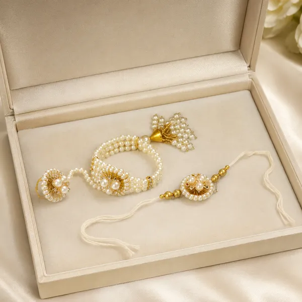 Pearl_Royale_Couple_Rakhi_Set
