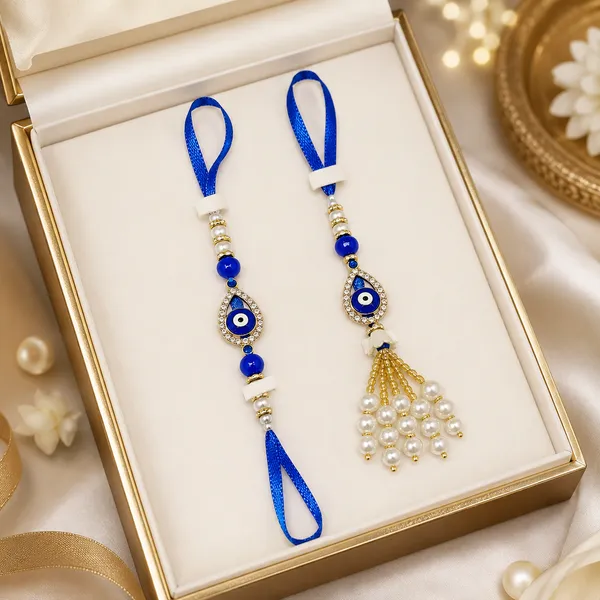 Royal_Blue_Evil_Eye_Pearl_Couple_Rakhi_Set
