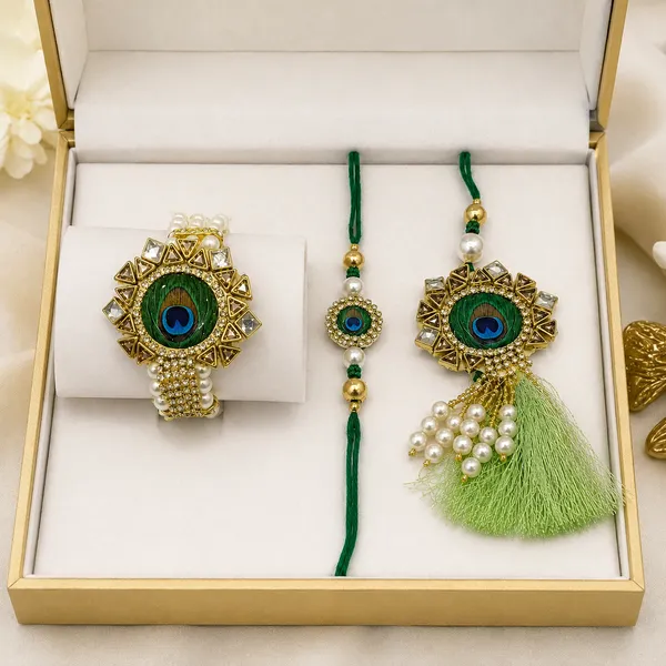Royal_Peacock_Pearl_Couple_Rakhi_Set