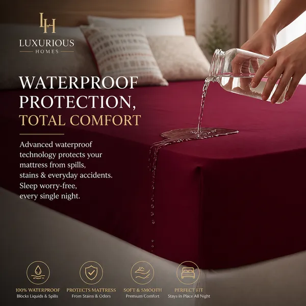 Mattress_Protector_100_Terry_Cotton_Bed_Protector_Waterproof_For_Baby_Elastic_Fitted_Waterproof_Mattress_Protector_Double_Bed_Breathable_Bed_Cover_Mattress_Cover_Double_Bed_6_Coffee_200_Gsm