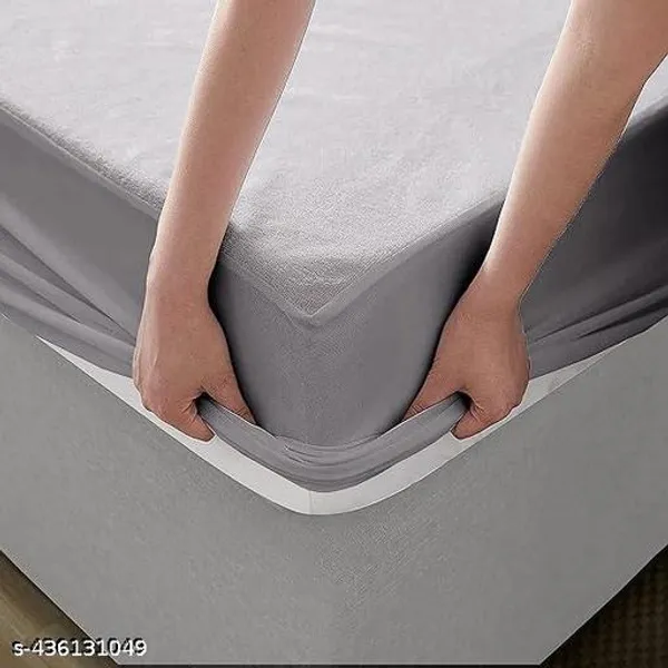 Mattress_Protector_100_Terry_Cotton_Bed_Protector_Waterproof_For_Baby_Elastic_Fitted_Waterproof_Mattress_Protector_Double_Bed_Breathable_Bed_Cover_Mattress_Cover_Double_Bed
