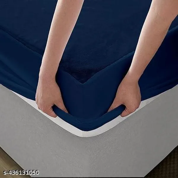 Mattress_Protector_100_Terry_Cotton_Bed_Protector_Waterproof_For_Baby_Elastic_Fitted_Waterproof_Mattress_Protector_Double_Bed_Breathable_Bed_Cover_Mattress_Cover_Double_Bed