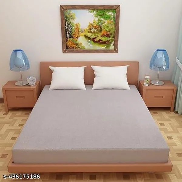Mattress_Protector_100_Terry_Cotton_Bed_Protector_Waterproof_For_Baby_Elastic_Fitted_Waterproof_Mattress_Protector_Double_Bed_Breathable_Bed_Cover_Mattress_Cover_Double_Bed