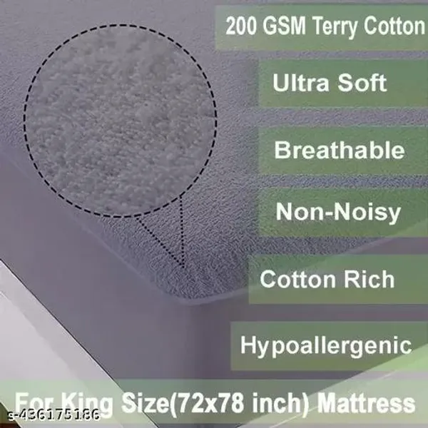 Mattress_Protector_100_Terry_Cotton_Bed_Protector_Waterproof_For_Baby_Elastic_Fitted_Waterproof_Mattress_Protector_Double_Bed_Breathable_Bed_Cover_Mattress_Cover_Double_Bed