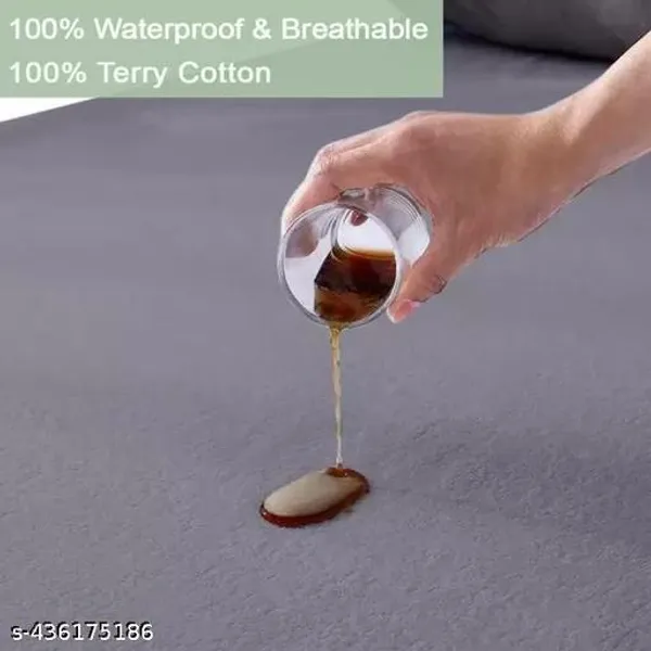 Mattress_Protector_100_Terry_Cotton_Bed_Protector_Waterproof_For_Baby_Elastic_Fitted_Waterproof_Mattress_Protector_Double_Bed_Breathable_Bed_Cover_Mattress_Cover_Double_Bed