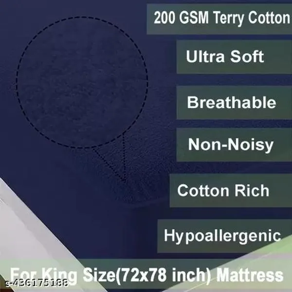 Mattress_Protector_100_Terry_Cotton_Bed_Protector_Waterproof_For_Baby_Elastic_Fitted_Waterproof_Mattress_Protector_Double_Bed_Breathable_Bed_Cover_Mattress_Cover_Double_Bed