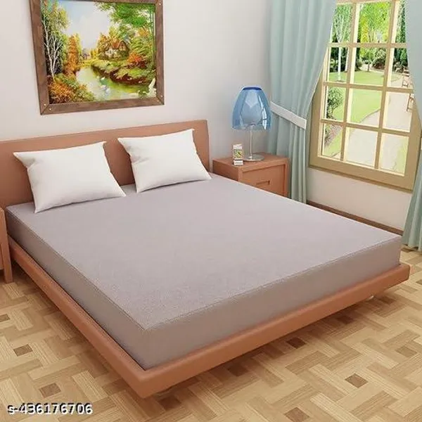 Mattress_Protector_100_Terry_Cotton_Bed_Protector_Waterproof_For_Baby_Elastic_Fitted_Waterproof_Mattress_Protector_Double_Bed_Breathable_Bed_Cover_Mattress_Cover_Double_Bed