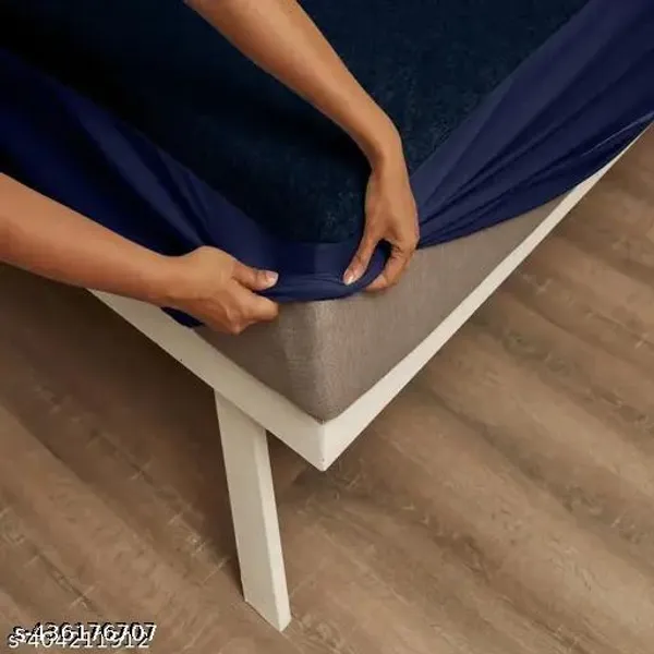 Mattress_Protector_100_Terry_Cotton_Bed_Protector_Waterproof_For_Baby_Elastic_Fitted_Waterproof_Mattress_Protector_Double_Bed_Breathable_Bed_Cover_Mattress_Cover_Double_Bed