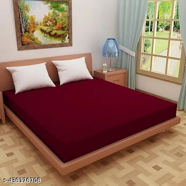 Mattress_Protector_100_Terry_Cotton_Bed_Protector_Waterproof_For_Baby_Elastic_Fitted_Waterproof_Mattress_Protector_Double_Bed_Breathable_Bed_Cover_Mattress_Cover_Double_Bed