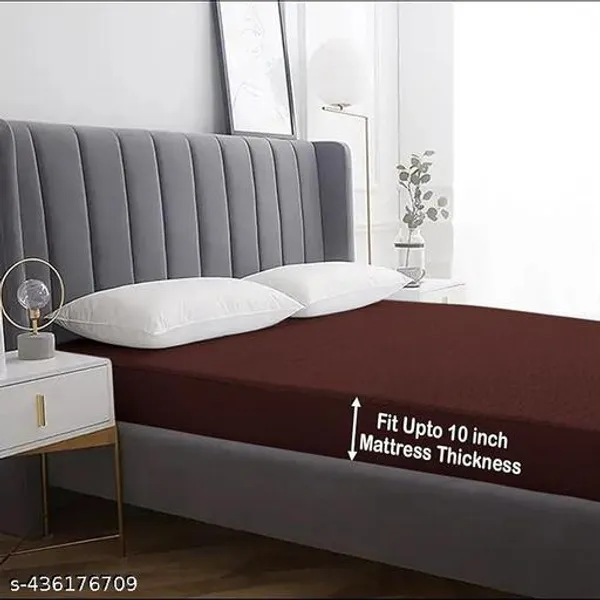 Mattress_Protector_100_Terry_Cotton_Bed_Protector_Waterproof_For_Baby_Elastic_Fitted_Waterproof_Mattress_Protector_Double_Bed_Breathable_Bed_Cover_Mattress_Cover_Double_Bed