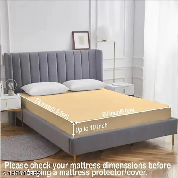 Mattress_Protector_100_Terry_Cotton_Bed_Protector_Waterproof_For_Baby_Elastic_Fitted_Waterproof_Mattress_Protector_Double_Bed_Breathable_Bed_Cover_Mattress_Cover_Double_Bed