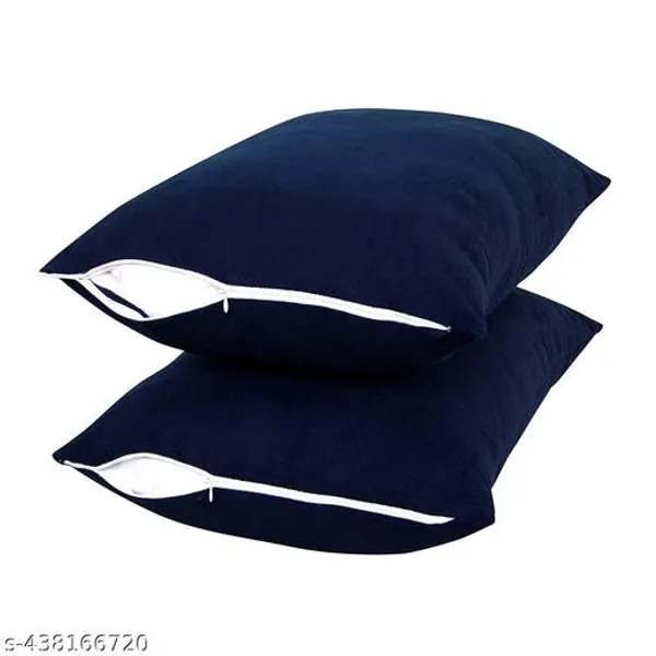 Mattress_Protector_Waterproof_Terry_Cotton_210Tc_Pillow_Protector_Standard_18_X_28_Blue_2_Piece