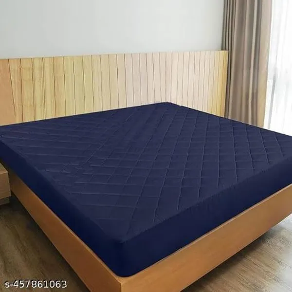 Luxurious_Homes_Quilted_150Gsm_Waterproof_Fitted_Bed_Ultra_Soft_Hypoallergenic_Mattress_Protector_With_Elastic_Strap